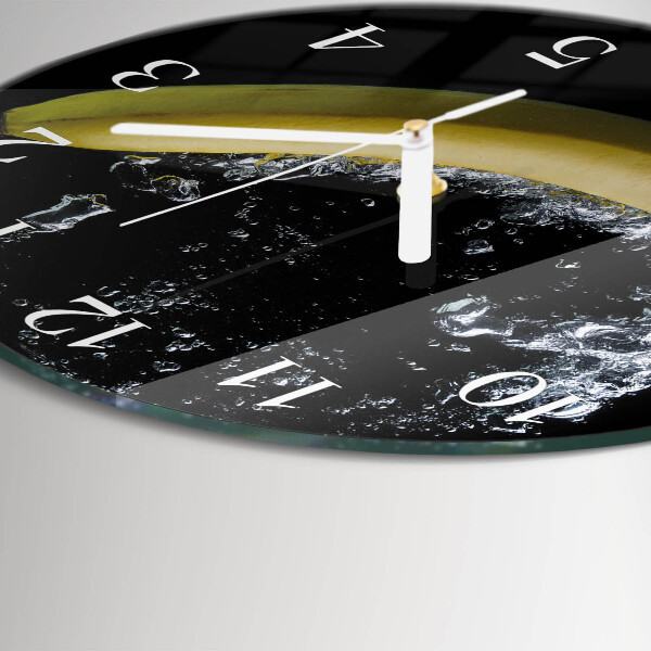 Round wall clock Banana