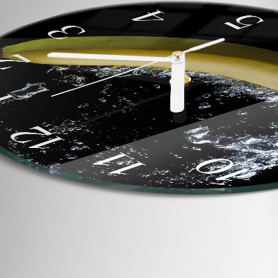 Round wall clock Banana