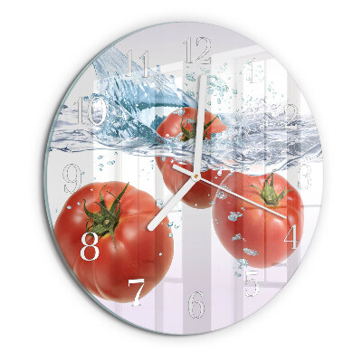 Round wall clock Tomatoes