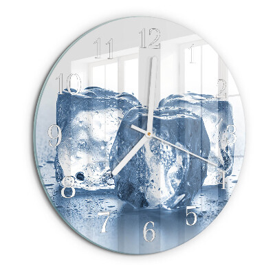 Round wall clock Ice