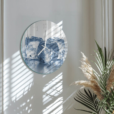 Round wall clock Ice