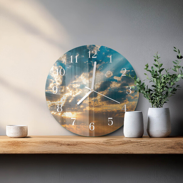 Round wall clock Sky