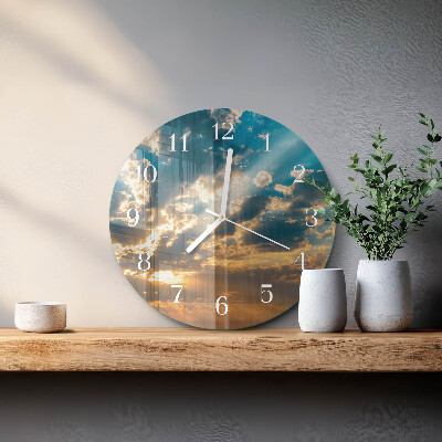 Round wall clock Sky