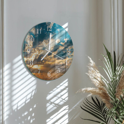 Round wall clock Sky