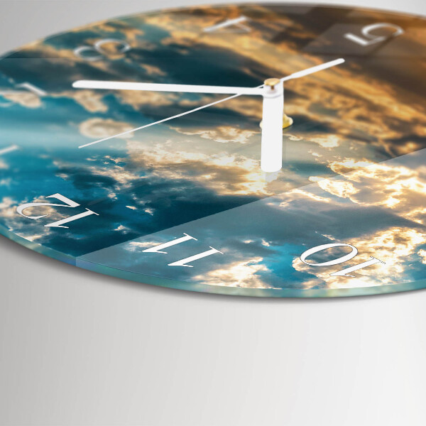 Round wall clock Sky