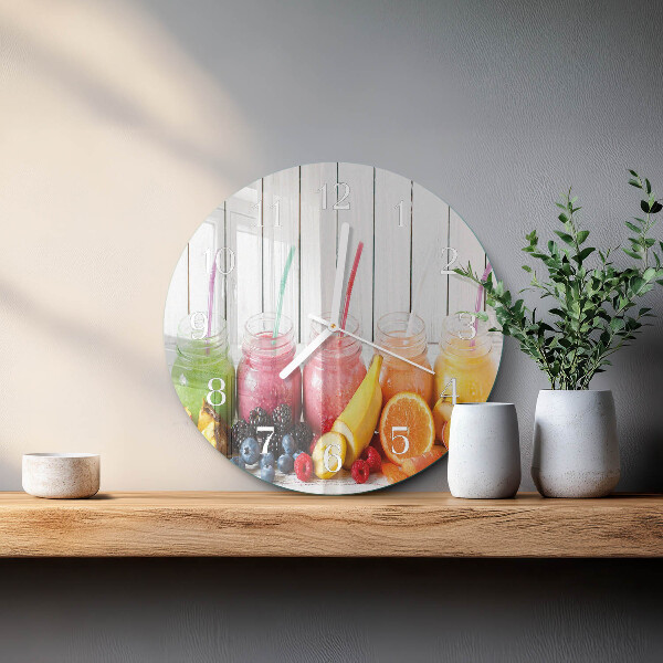 Round wall clock Smoothie