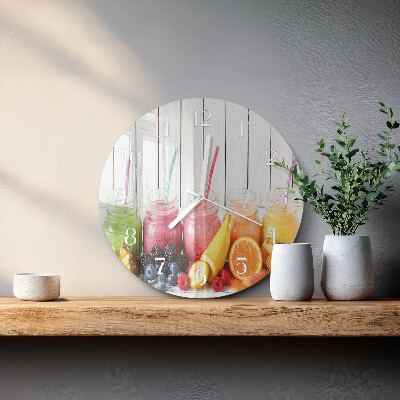 Round wall clock Smoothie
