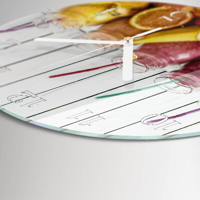 Round wall clock Smoothie