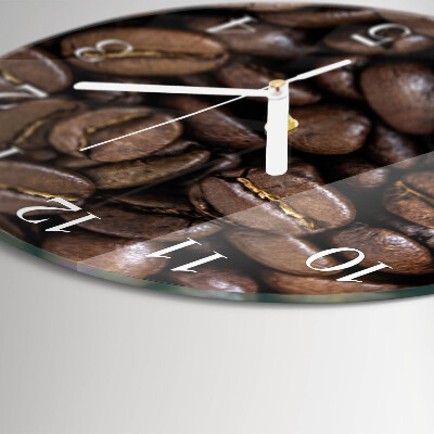 Round wall clock Coffee