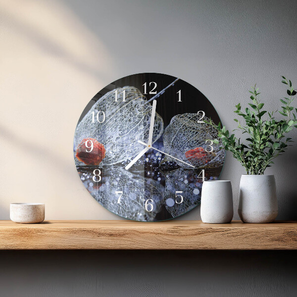 Round wall clock Piece