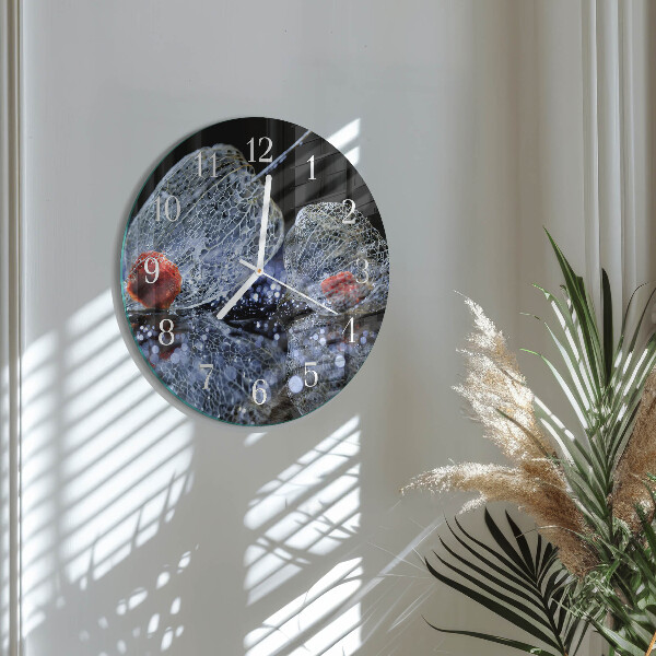 Round wall clock Piece