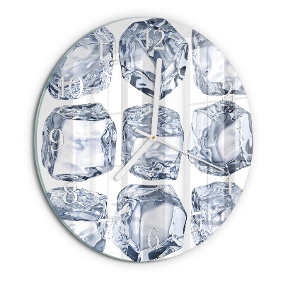 Round wall clock Ice