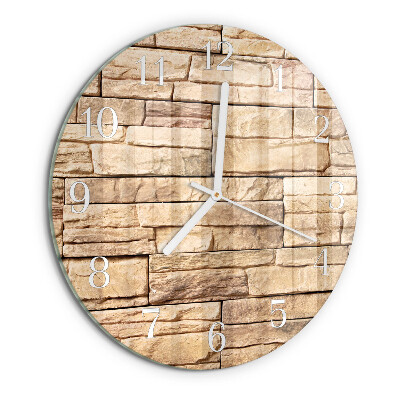 Round wall clock Clinker