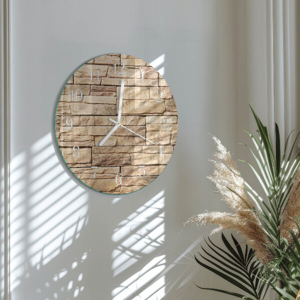 Round wall clock Clinker
