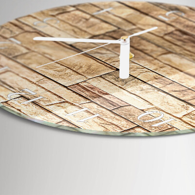 Round wall clock Clinker