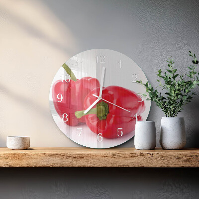 Round wall clock Pepper