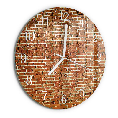 Round wall clock Brick