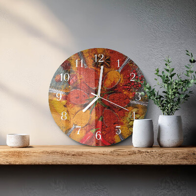 Round wall clock Spices