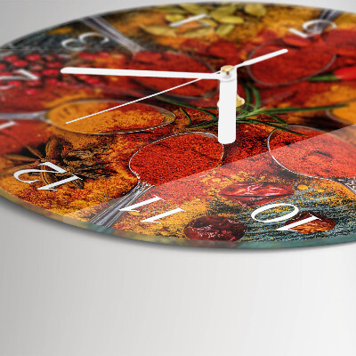 Round wall clock Spices