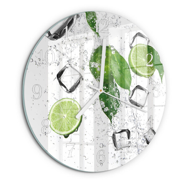 Round wall clock Limes