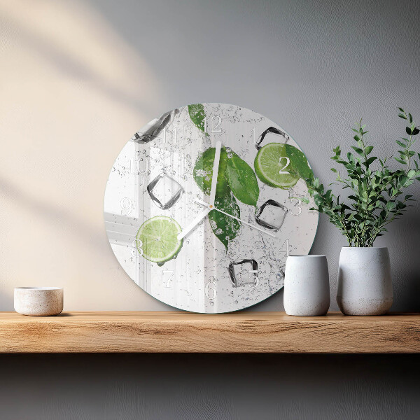 Round wall clock Limes
