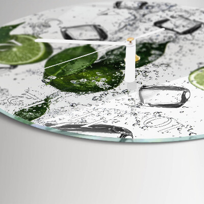 Round wall clock Limes