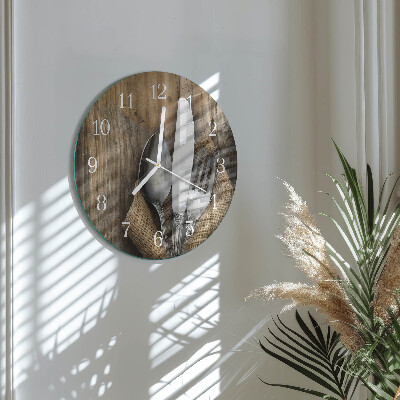 Round wall clock Cutlery