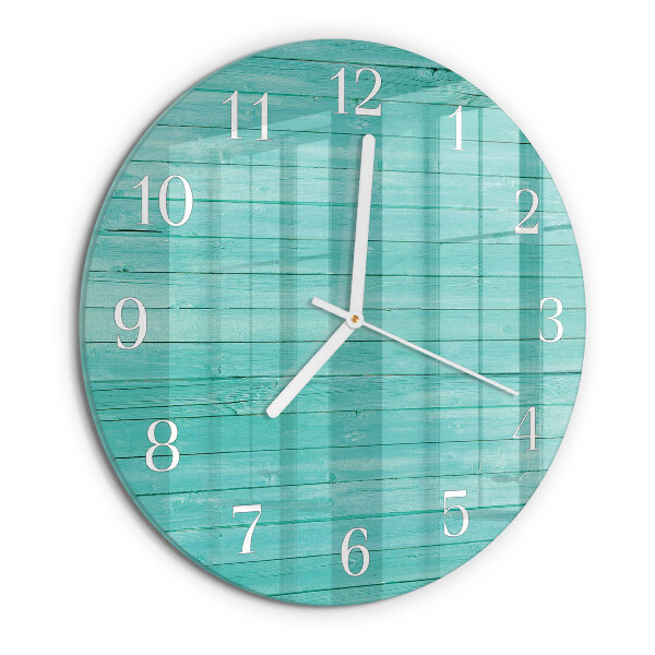 Round wall clock Green boards