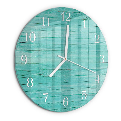 Round wall clock Green boards