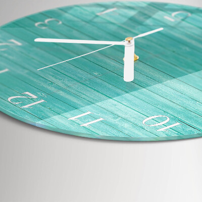 Round wall clock Green boards