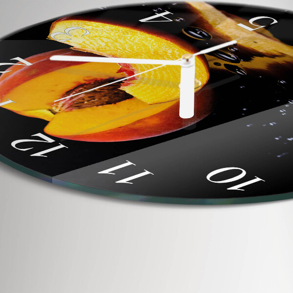Round wall clock Peach