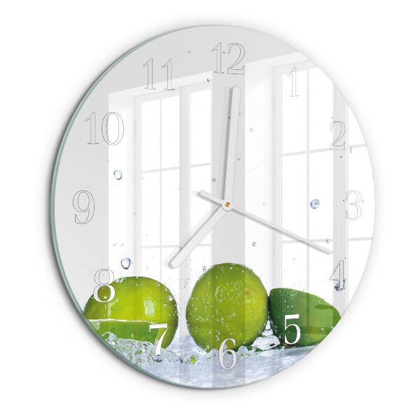 Round wall clock Limes