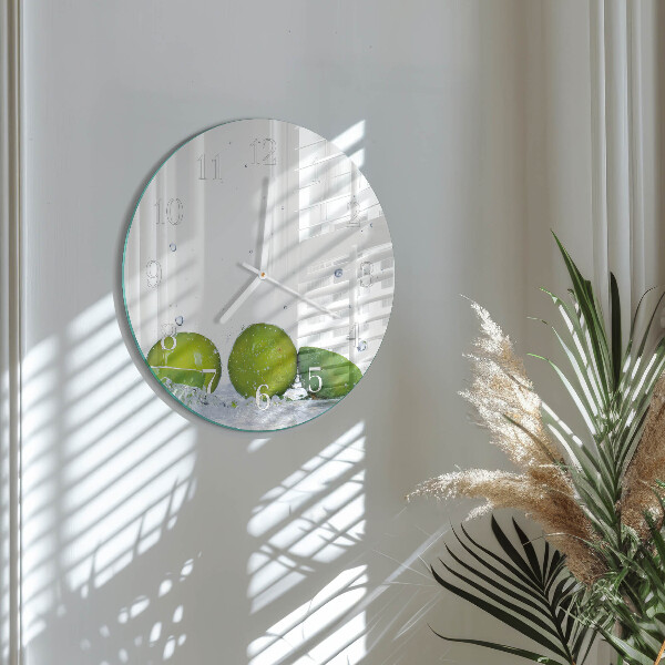 Round wall clock Limes