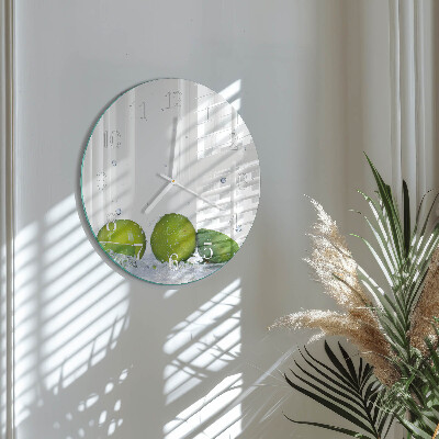 Round wall clock Limes