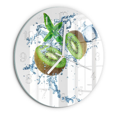Round wall clock Kiwi
