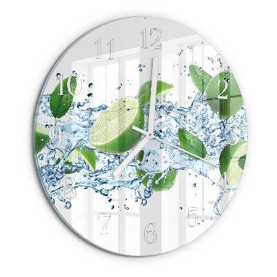 Round wall clock Limes