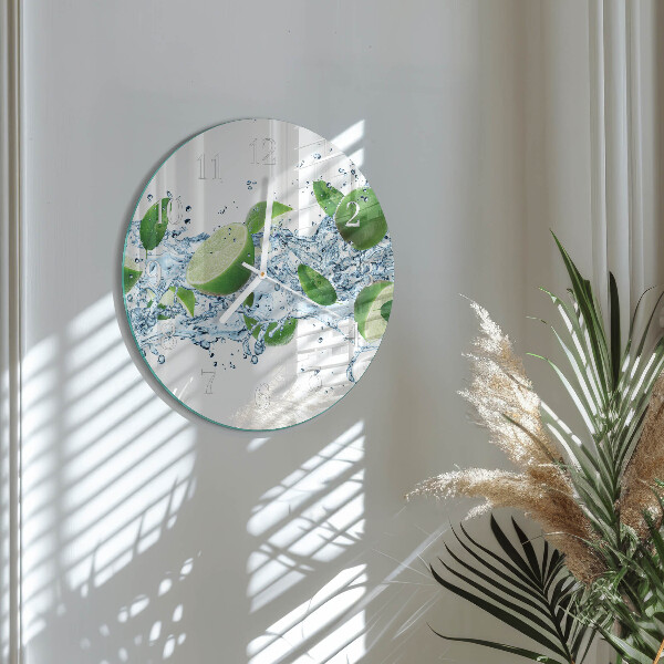Round wall clock Limes