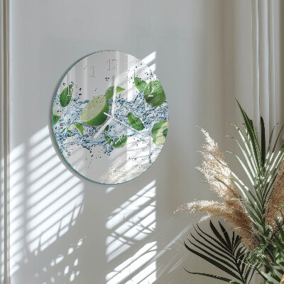 Round wall clock Limes