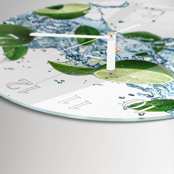 Round wall clock Limes
