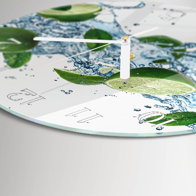 Round wall clock Limes
