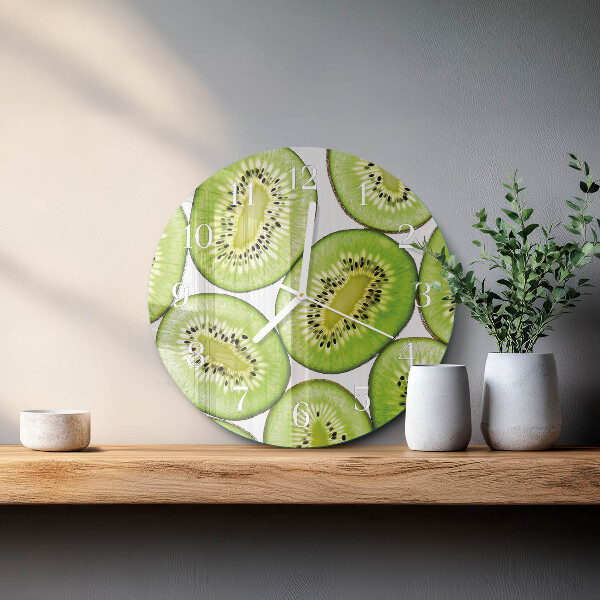 Round wall clock Kiwi