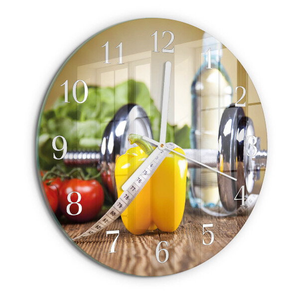 Round wall clock Pepper