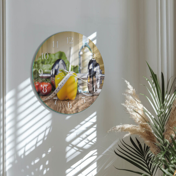 Round wall clock Pepper