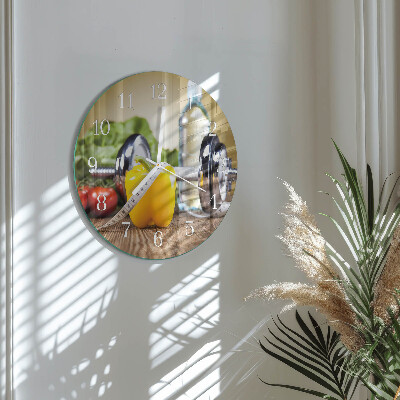 Round wall clock Pepper