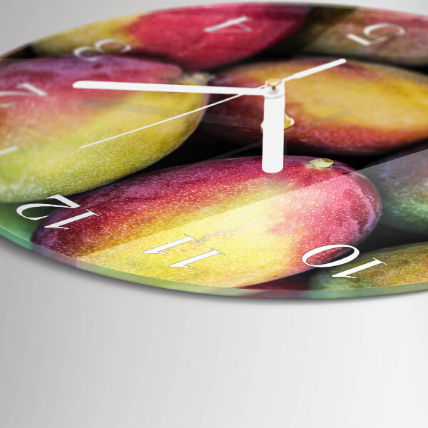 Round wall clock Fruit