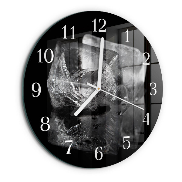 Round wall clock Ice Cubes