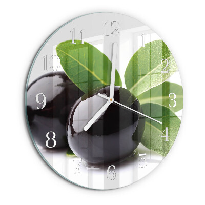 Round wall clock Olives