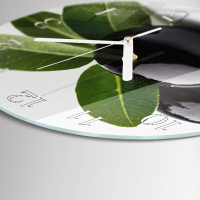 Round wall clock Olives