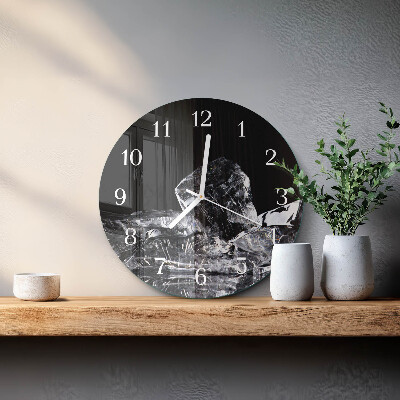 Round wall clock Ice Cubes
