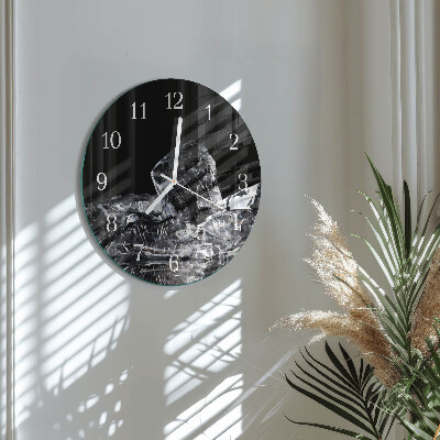 Round wall clock Ice Cubes